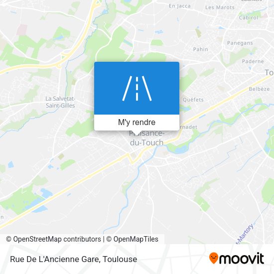 Rue De L'Ancienne Gare plan
