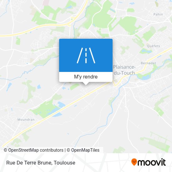 Rue De Terre Brune plan