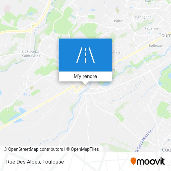 Rue Des Aloès plan