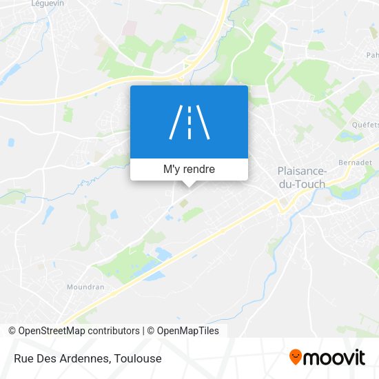 Rue Des Ardennes plan