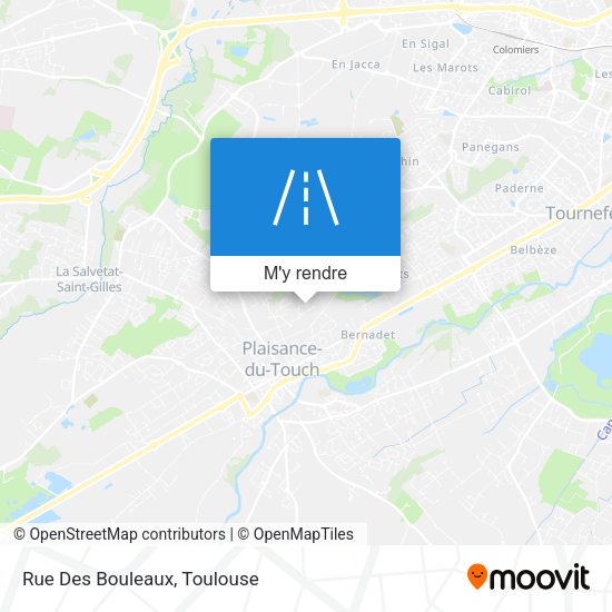 Rue Des Bouleaux plan