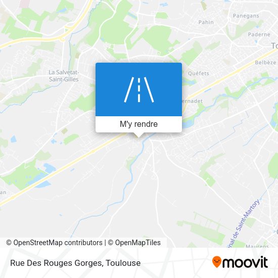 Rue Des Rouges Gorges plan