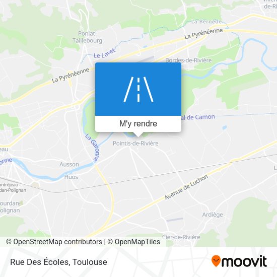 Rue Des Écoles plan