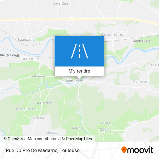 Rue Du Pré De Madame plan