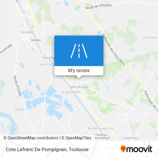 Cote Lefranc De Pompignan plan