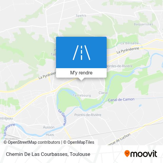 Chemin De Las Courbasses plan