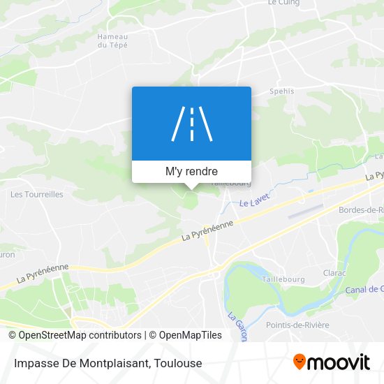 Impasse De Montplaisant plan