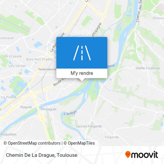 Chemin De La Drague plan