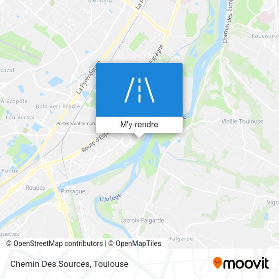 Chemin Des Sources plan