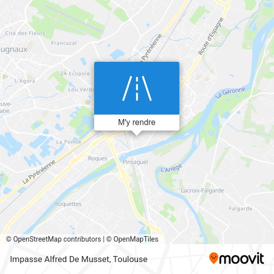 Impasse Alfred De Musset plan