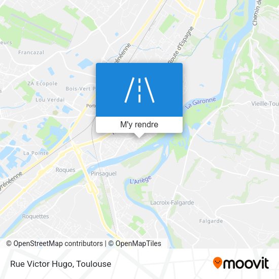 Rue Victor Hugo plan