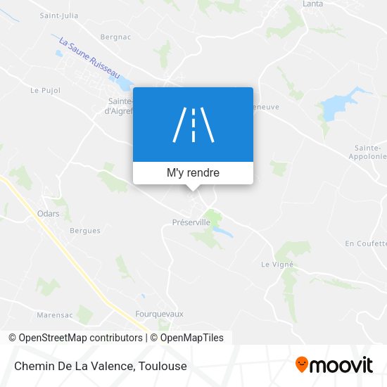 Chemin De La Valence plan
