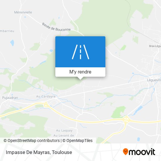 Impasse De Mayras plan