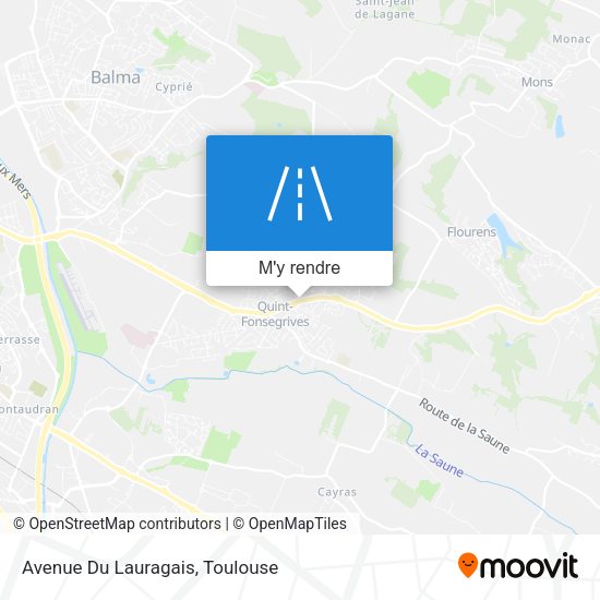 Avenue Du Lauragais plan