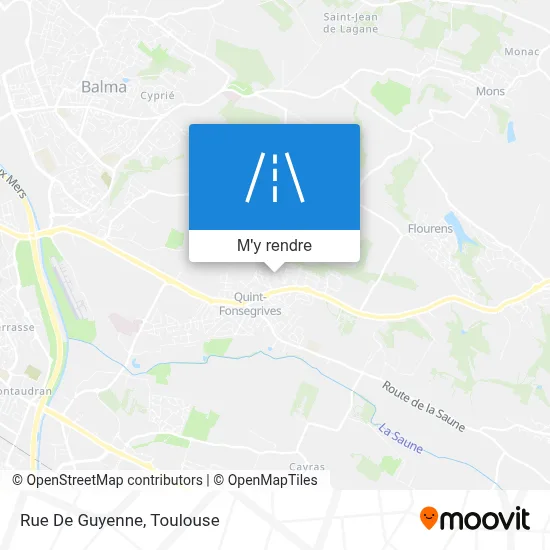 Rue De Guyenne plan