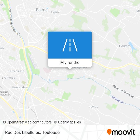 Rue Des Libellules plan