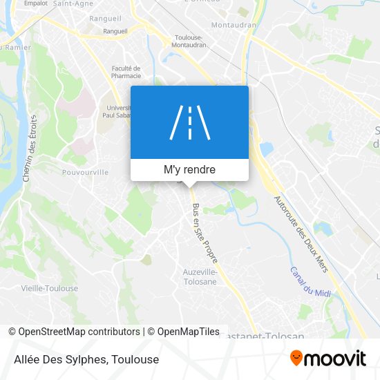 Allée Des Sylphes plan
