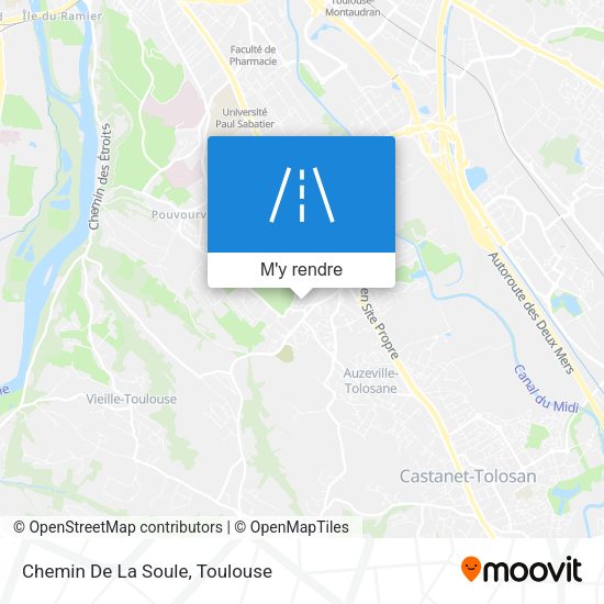 Chemin De La Soule plan