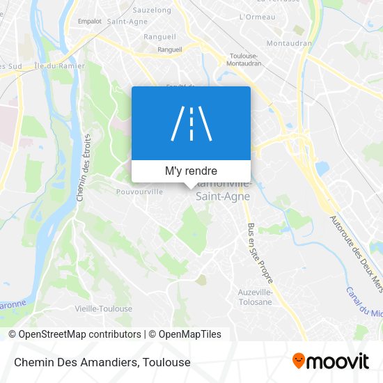 Chemin Des Amandiers plan