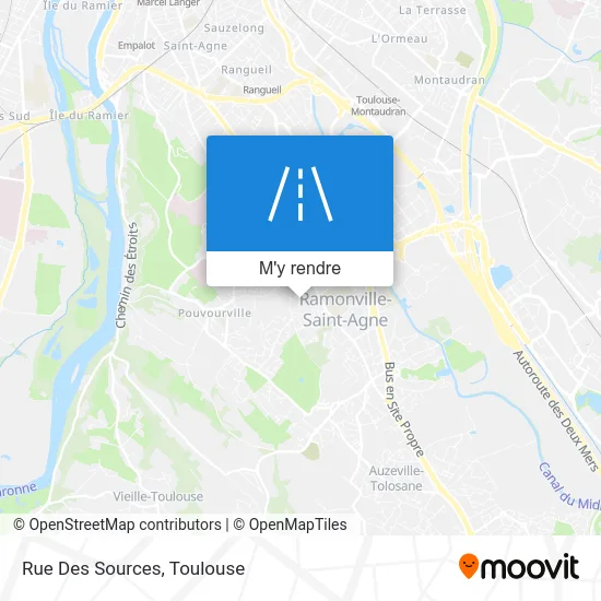 Rue Des Sources plan