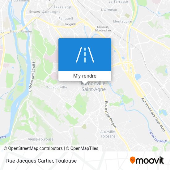 Rue Jacques Cartier plan