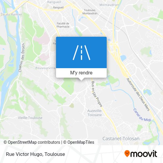 Rue Victor Hugo plan