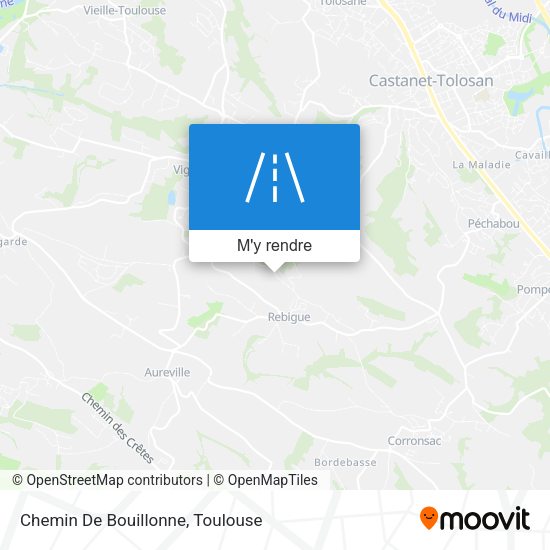 Chemin De Bouillonne plan