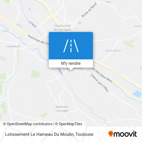 Lotissement Le Hameau Du Moulin plan
