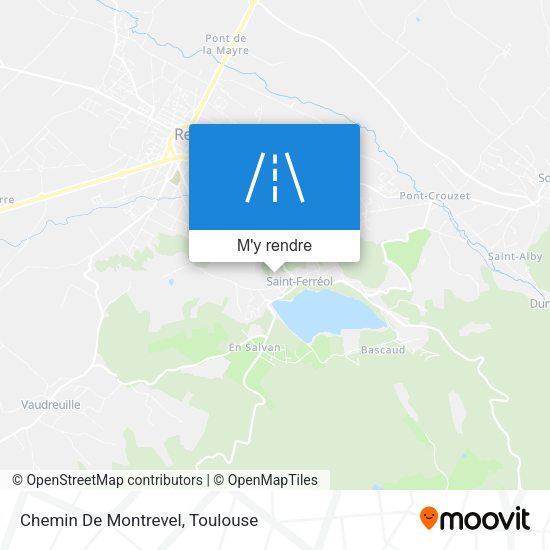 Chemin De Montrevel plan