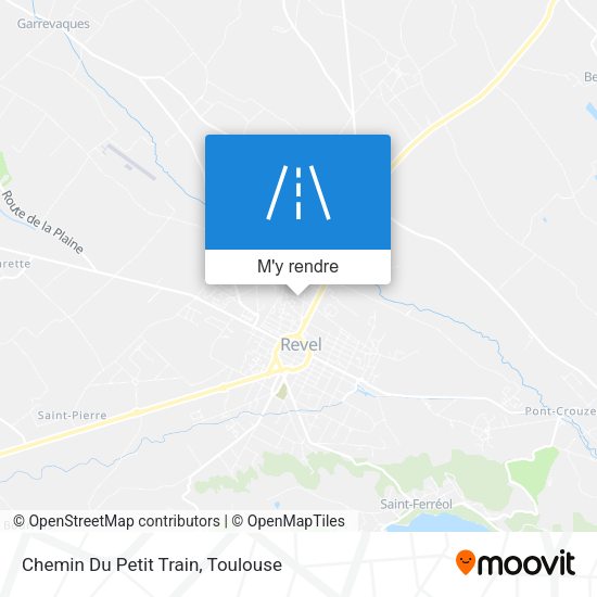 Chemin Du Petit Train plan