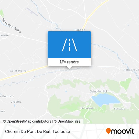 Chemin Du Pont De Riat plan