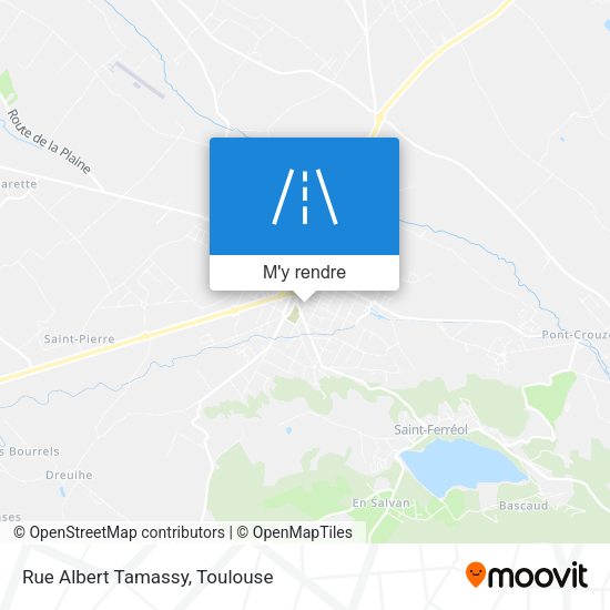 Rue Albert Tamassy plan