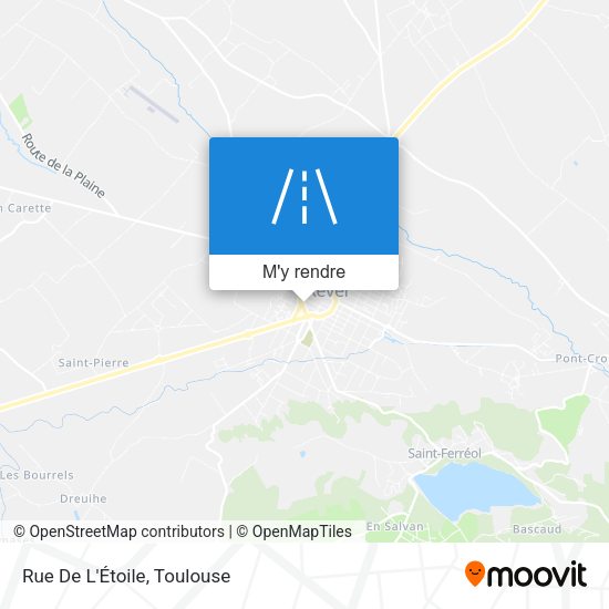 Rue De L'Étoile plan