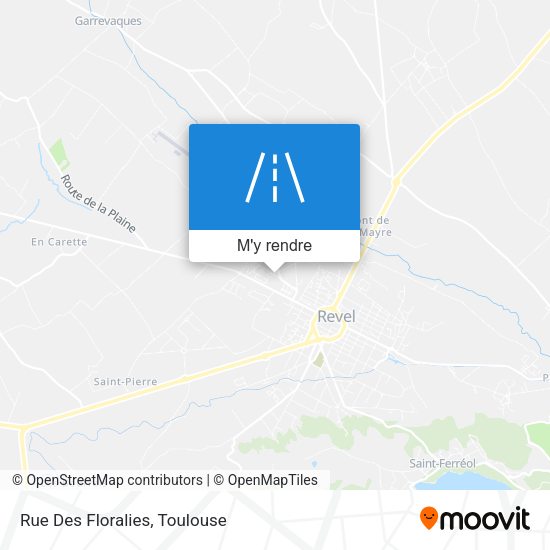Rue Des Floralies plan