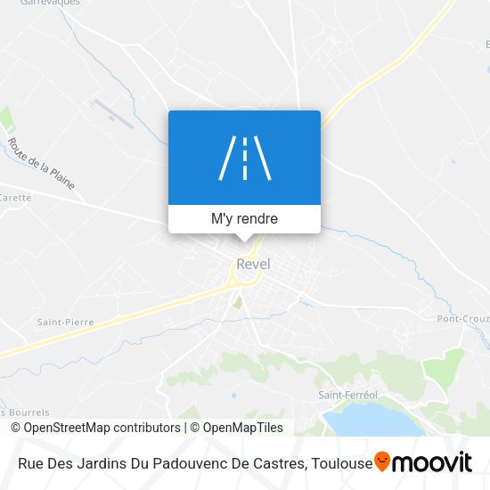 Rue Des Jardins Du Padouvenc De Castres plan