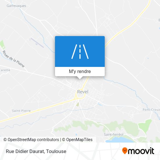 Rue Didier Daurat plan
