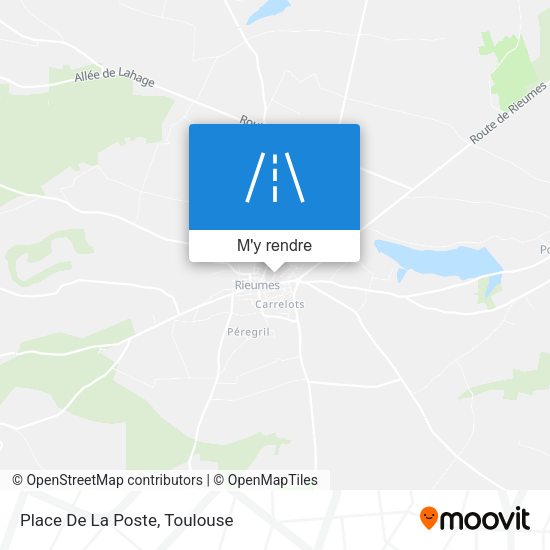 Place De La Poste plan