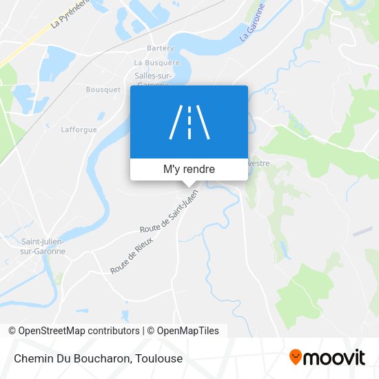 Chemin Du Boucharon plan