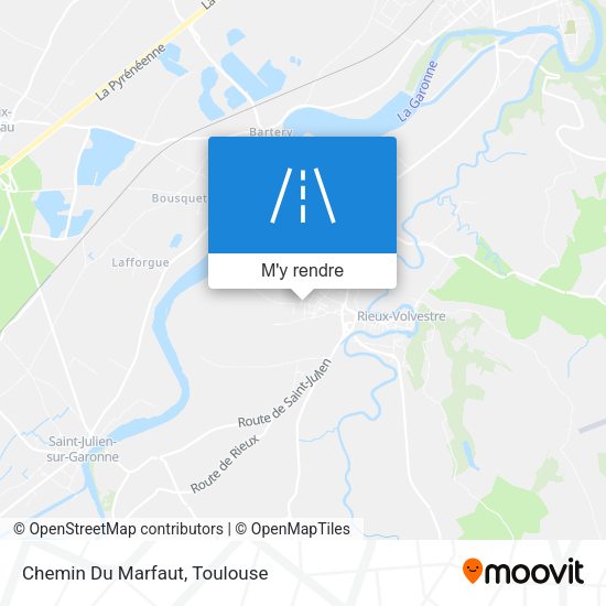 Chemin Du Marfaut plan