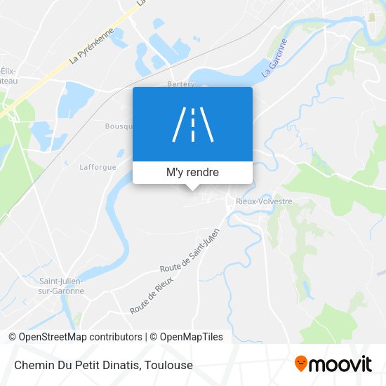 Chemin Du Petit Dinatis plan