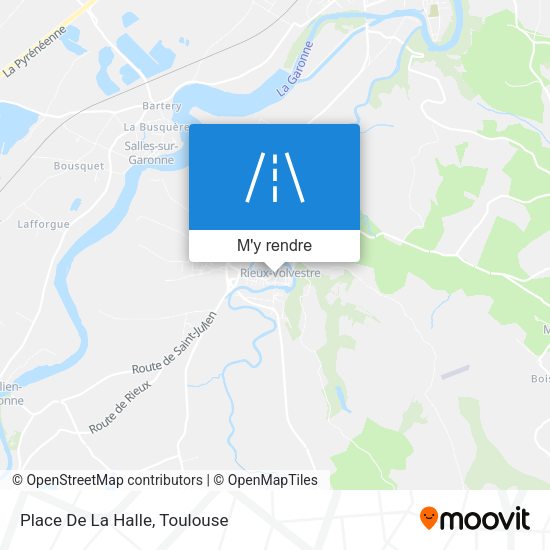 Place De La Halle plan