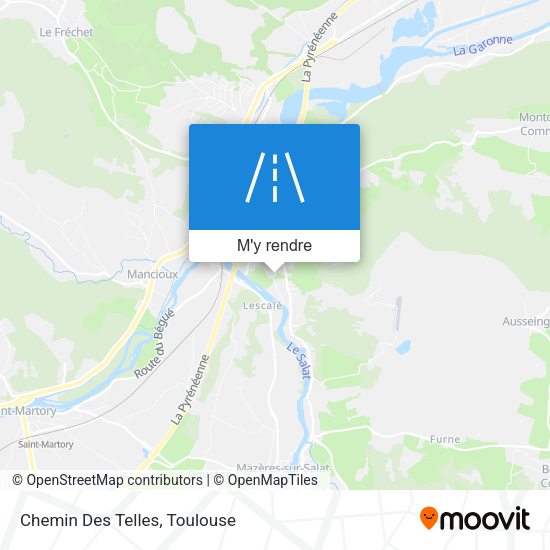 Chemin Des Telles plan