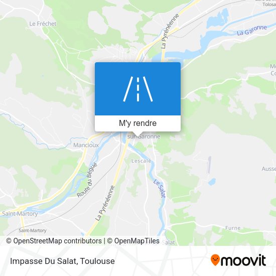 Impasse Du Salat plan
