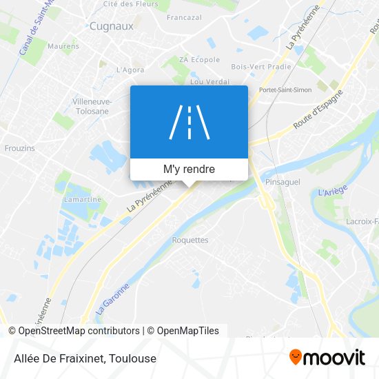 Allée De Fraixinet plan