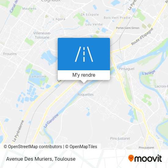 Avenue Des Muriers plan
