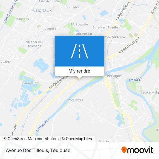 Avenue Des Tilleuls plan