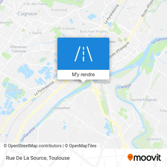 Rue De La Source plan