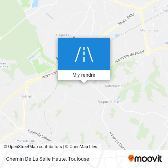 Chemin De La Salle Haute plan