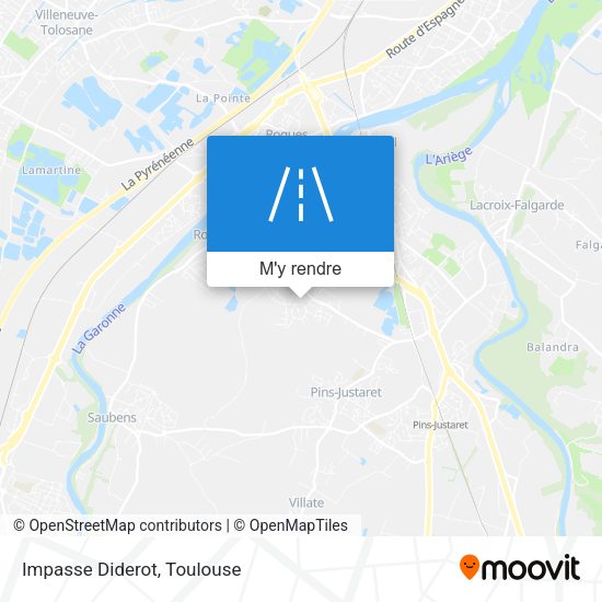 Impasse Diderot plan