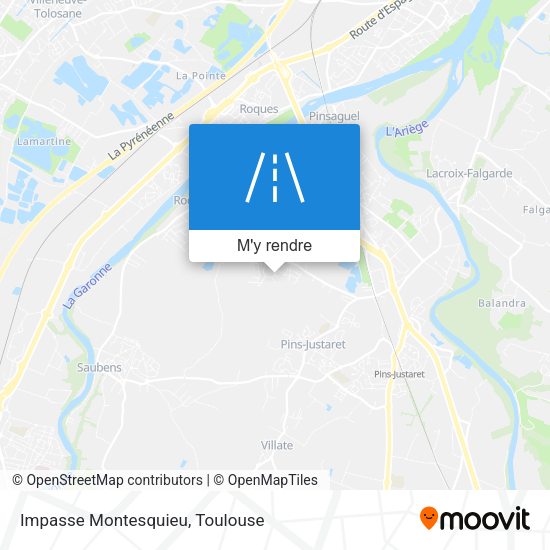 Impasse Montesquieu plan